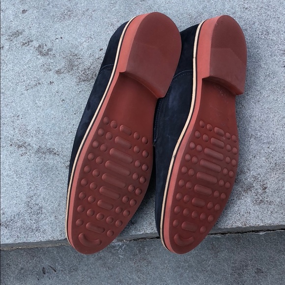 Navy suade dress shoes - Picture 4 of 4